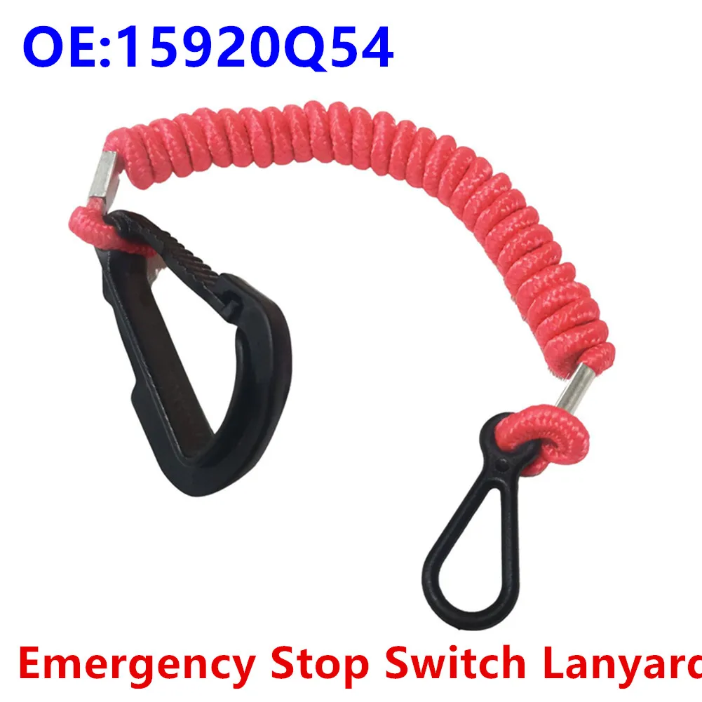 Universal Boat Engine Motor Kill Emergency Stop Switch & Lanyard For Mariner Outboard Motors 15920Q54