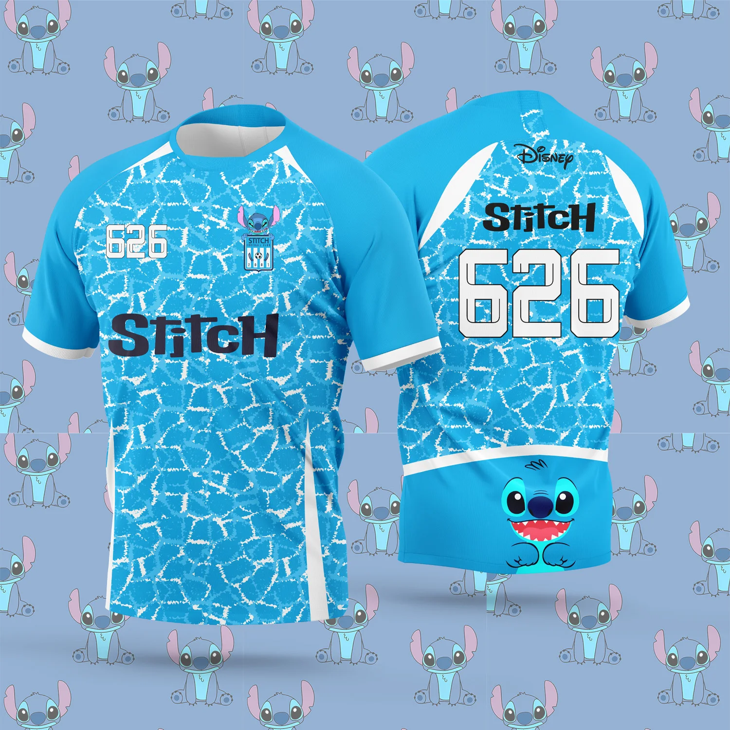 Maillot Disney Stitch 626 Officiel - T-shirt Fan Unique