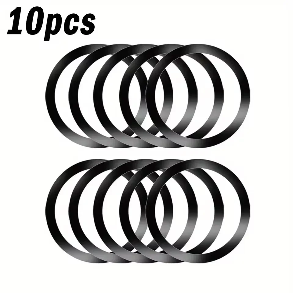 Universal Stainless Steel Magnetic Plate Ring for Wireless Chargers and Car Phone Holders