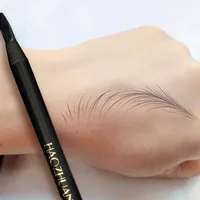 Hard Microblading Eyebrow Pen Natural Wild Brows Eye Brow Definer Enhancers Pencil Waterproof Long Lasting 1