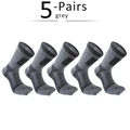 5 Pairs grey