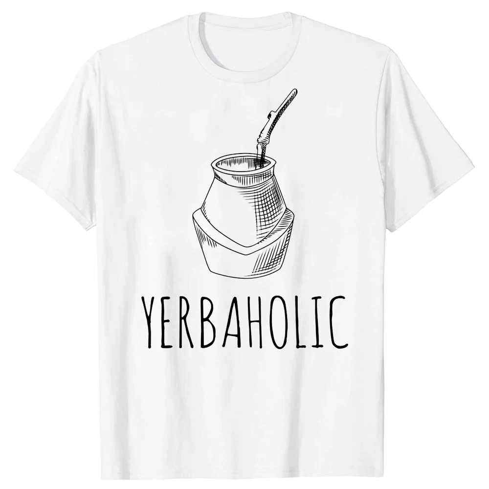 Yerba holic Yerba Mate Liebhaber lustige T-Shirts Argentinien Argentinien Vatertag Geburtstags geschenke Sommer Stil T-Shirt Herren Kleidung