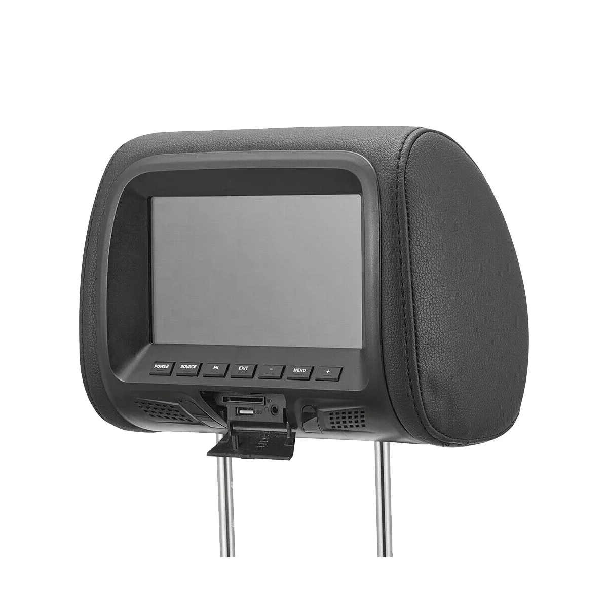 

7Inch Touch Screen Car Headrest Monitor MP5 Player Pillow Rear Seat Entertainment Multi-Media for AV USB SD MP4 MP5 FM