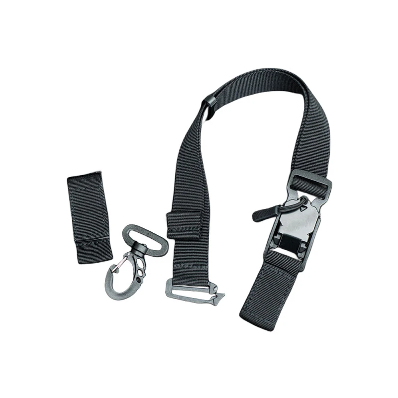 

Tactical Quick Dismantling Stable Belt Cycling Universal Expandable One Shoulder Three Point Auxiliary Crossbody Strap