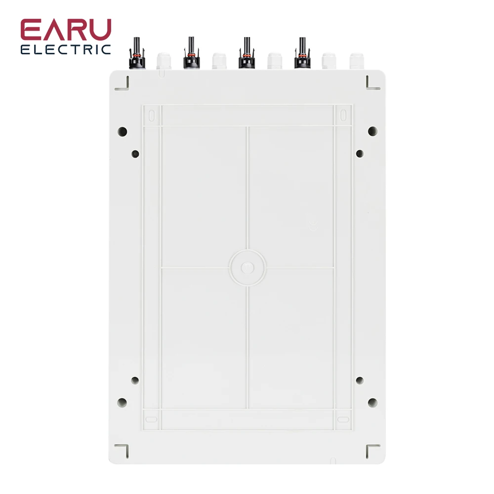 Aeru EASP-PV-1000 Solar PV Combiner Box with Lightning Protection 4 Input 2 Output 15A DC 1000V MCB SPD Fuse IP65 Waterproof Box 18 Way - Image 6