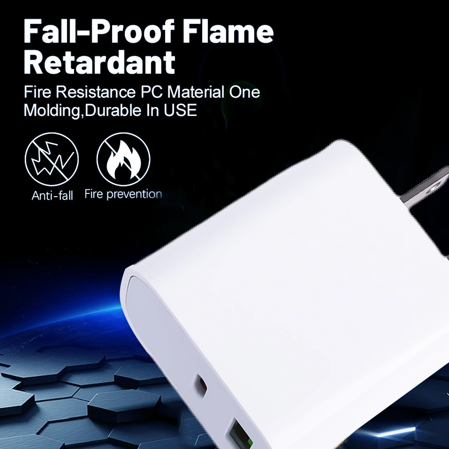 24W EU US Plug USB Charging Dual Port Power Adapter Type C Travel Wall Quick Charger For Cell Phone Iphone Huawei Xiaomi Tablet