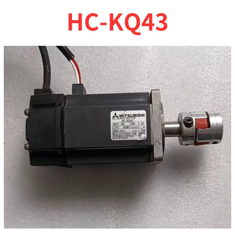 

Second-hand HC-KQ43 servo motor tested OK