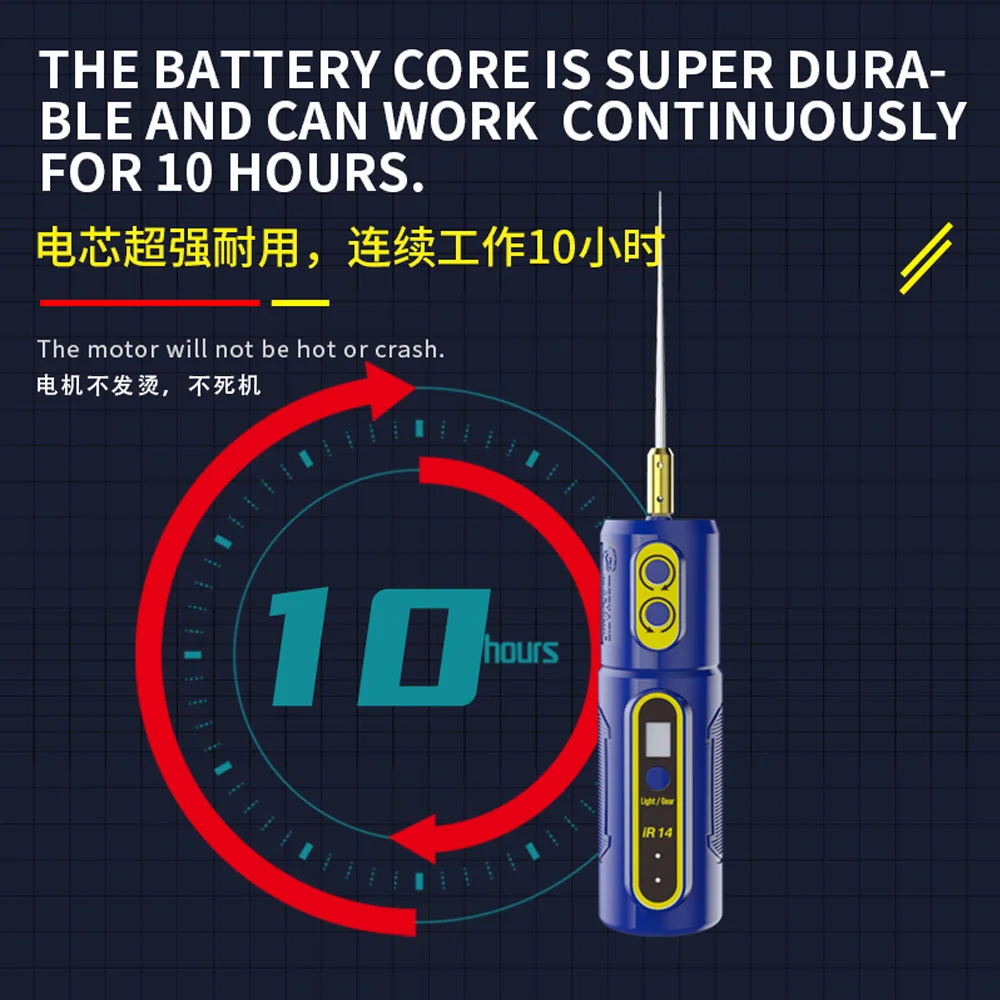 MECHANIC IR14/IR13/IR10 PRO Electric Glue Remover Tool With Green Dust Display Lamp LED Display For Screen Remover Glue electric glue remover tool
