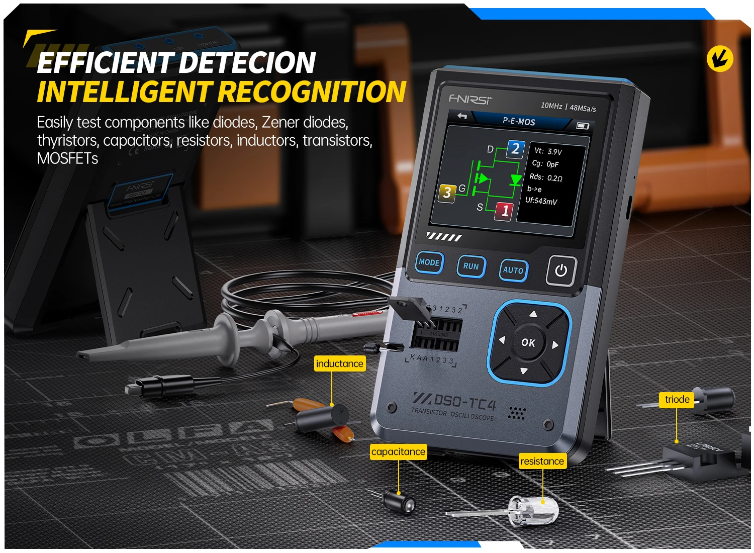 DSO-TC4 TC3 Upgrade 10MHz 48MSa/s Electrician Tool
