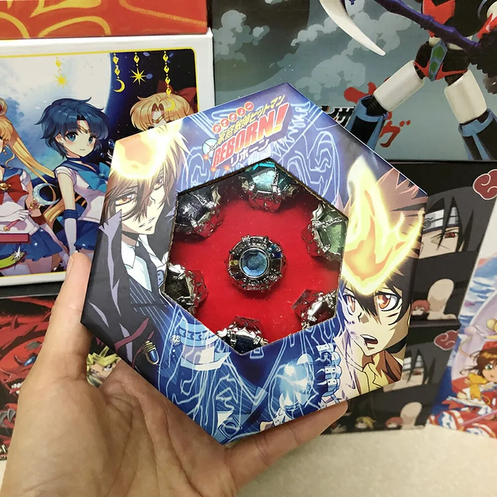Bague Officielle Katekyo Hitman Reborn! - Bague Vongola Tsuna Sky Ring - Japonaise, Rare Et Neuve