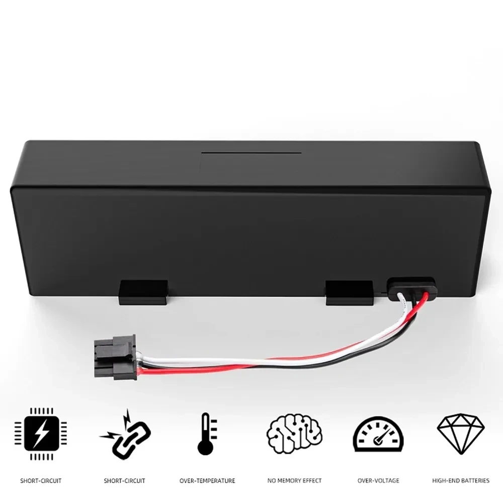 Original 12800mAh Bateria Recarregável para Conga 3290, 3390, 3490, 3590, 3690, 3790, 3890, Varrer, Limpar, Robô, Aspirador 4