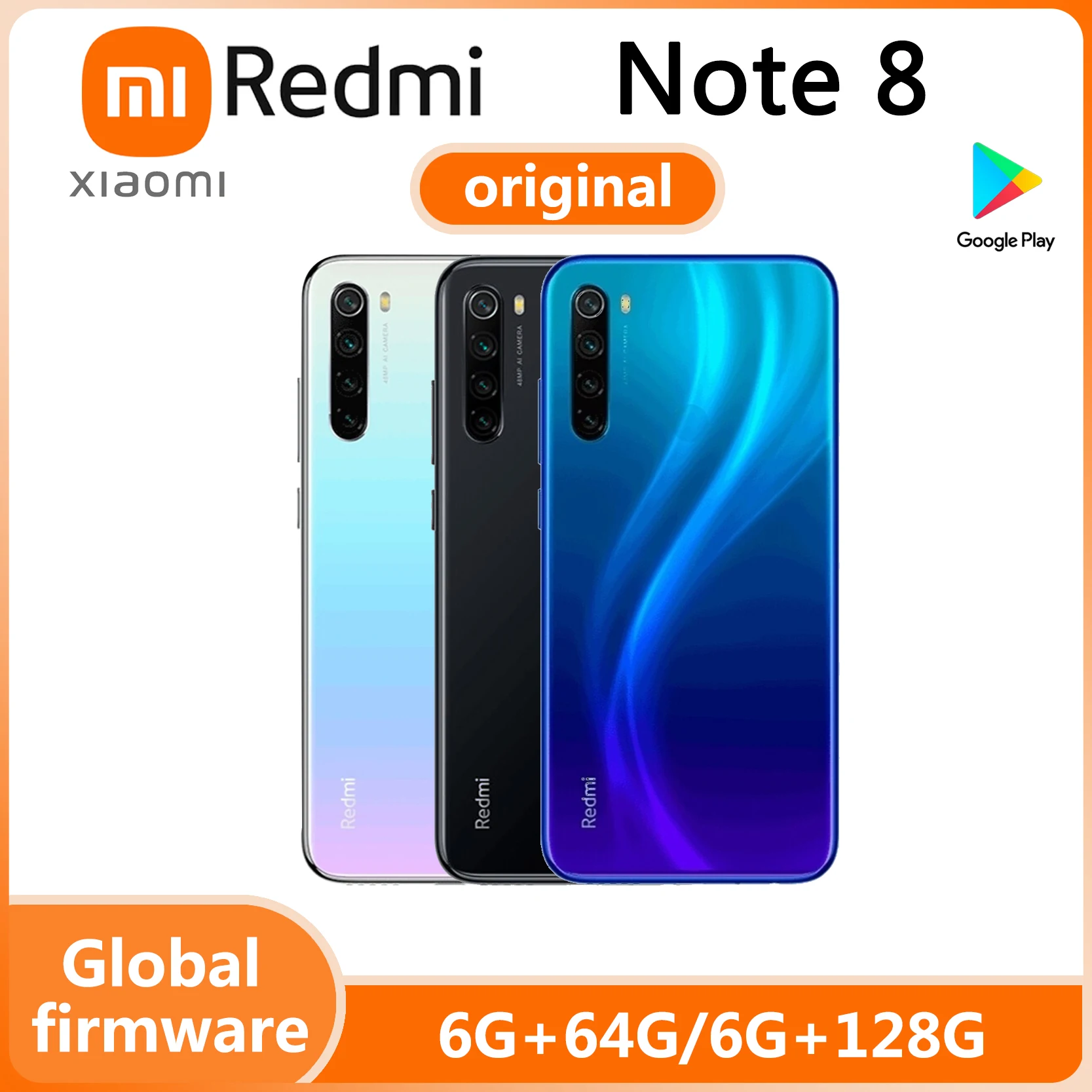 スマートフォン本体 Xiaomi Redmi Note 8 Global Version Xiaomi Redmi Note 8 Note 8 Pro Smartphone Snapdragon