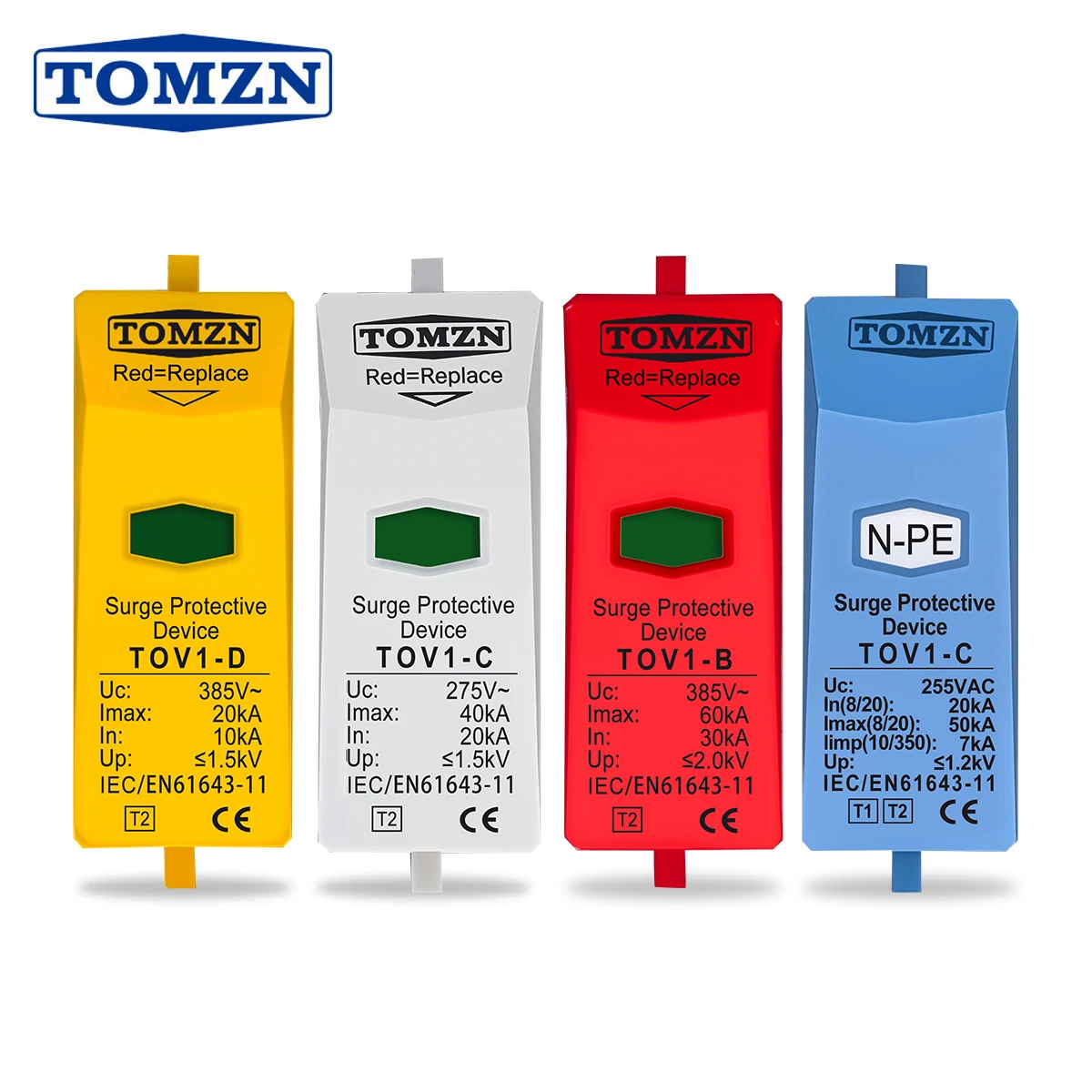 Replaceable Cartridge Inserts For AC SPD 275V