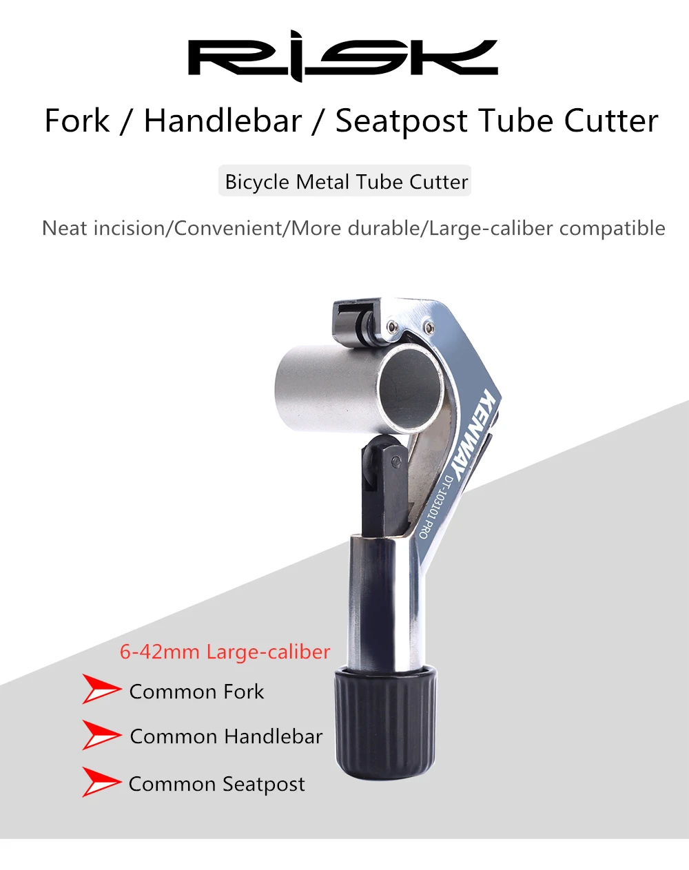 Guide De Coupe Pour Vélo – Barre De Direction, Fourche, Tige De Selle – Outil Pratique En Acier Inox