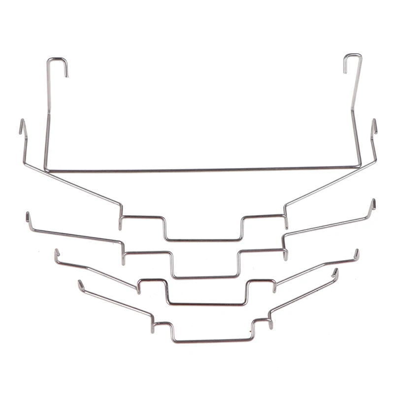 1Pair CPU Radiator Fan Hook Fixed Bracket Fan Buckle Elastic Steel Buckle