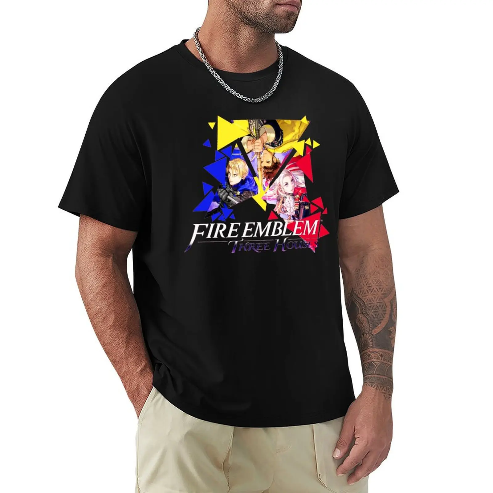 Fire Emblem Three Houses - Edelgard, Cucina, T-Shirt Deluxe Premium Scoop New Edition Cute Top Felpe, Uomo