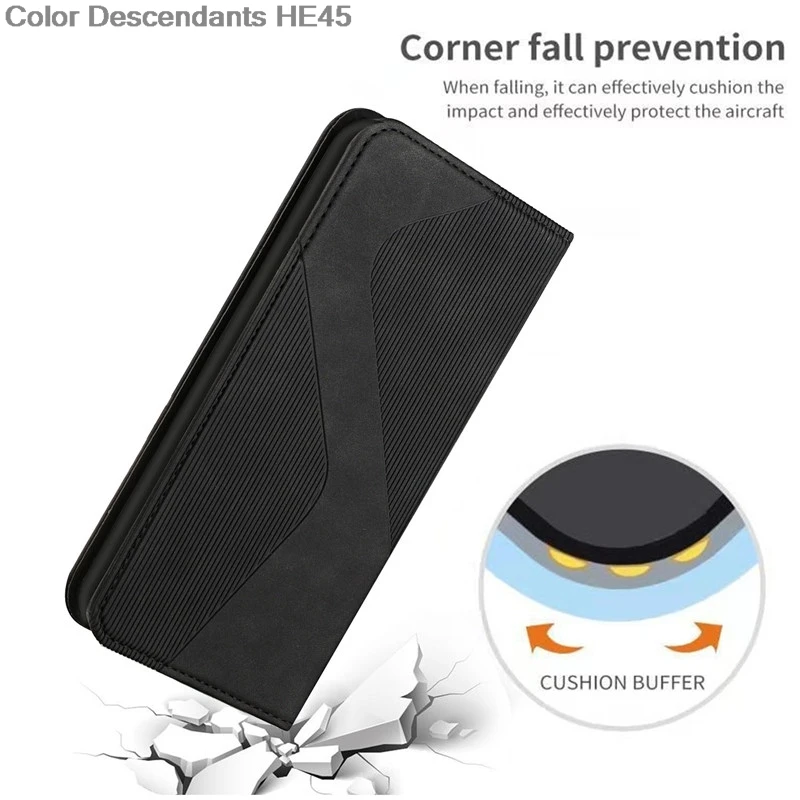 Magnetic Leather Flip Stand Wallet Case - Book Style Cover