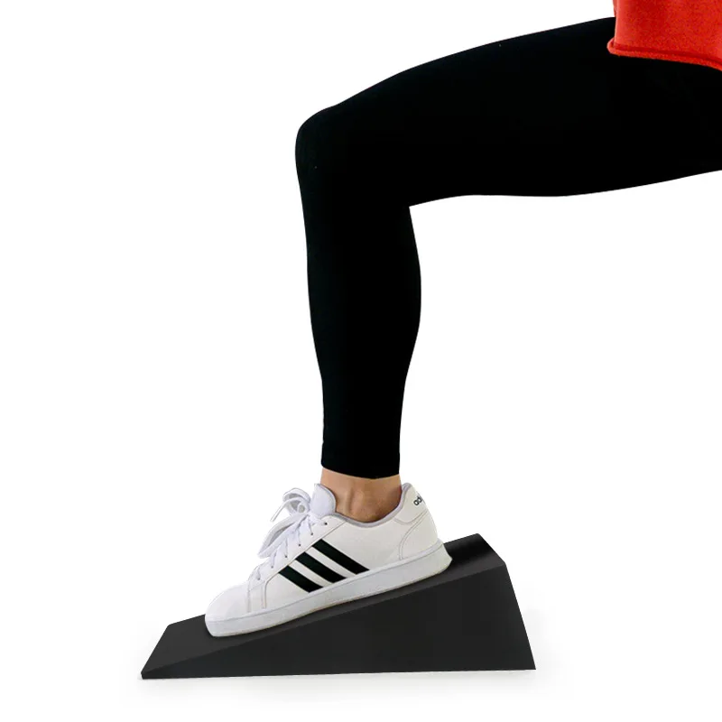EVA Squat Wedge Yoga Fitness Mat Heel Calf Stretch Lift Mat Weightlifting Help Anti-Slip
