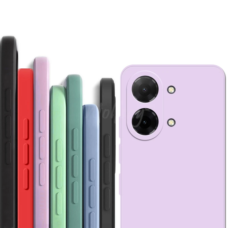 Premium Liquid Silicone Soft Rubber Case - Sleek Protective Cover
