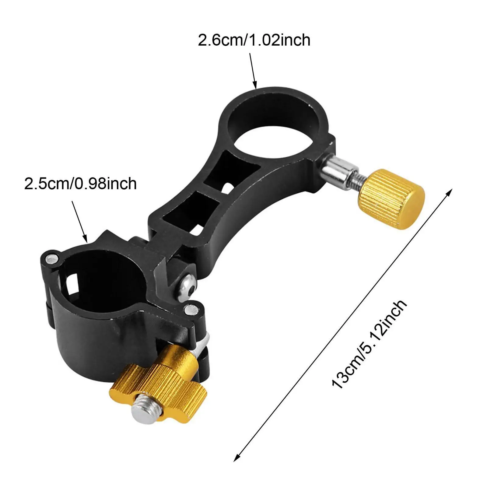 Folding Fishing Umbrella Stand Compact Clamp for Outdoor Fishing Chair Beach