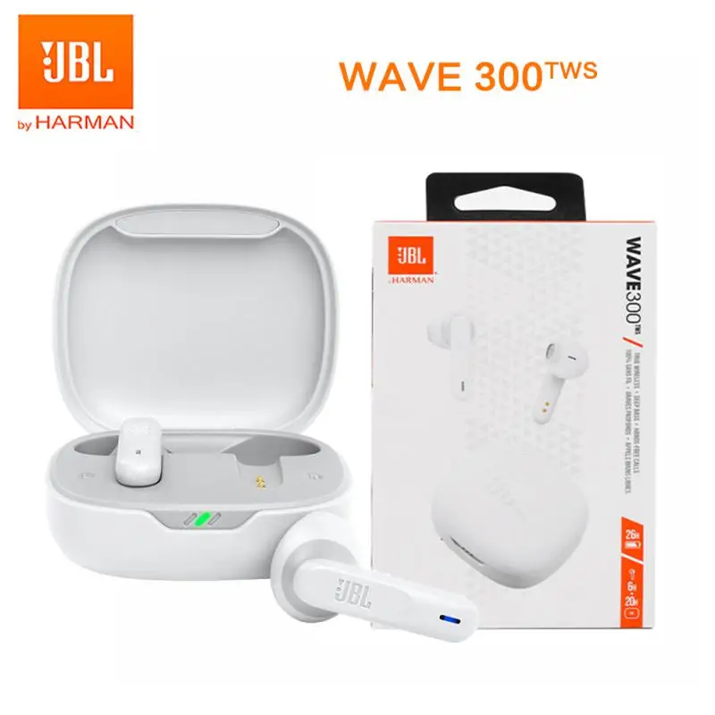 Jbl Wave 300tws Wireless Earphones Stereo Earbud Wave300 Tws Bluetooth ...