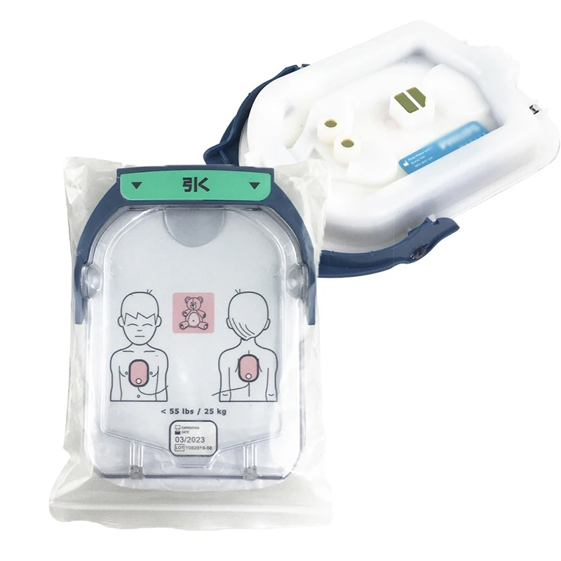 

Original M5072A for M5066A HS1 defibrillator AED electrode sheet defibrillator children's defibrillator electrode sheet