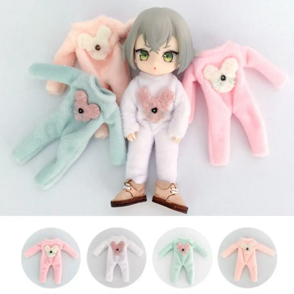 

Комбинезоны для кукол ручной работы, высококачественные модные кукольные костюмы 4 цветов, Одежда для кукол, комбинезоны 1/11 OB11, куклы/куклы 1/12 BJD