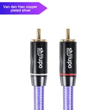 

SHJIUPO SH10 65G 75ohm Digital Coaxial DAC Cable Press Self-locking amplifier decoder RCA cable Stereo TV Audio speaker wire
