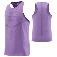 Men Gym Vest Quick-Drying Mesh Breathable Summer Cool Beach Travel Undershirt Basketball Training Fashion Running Tanks 1