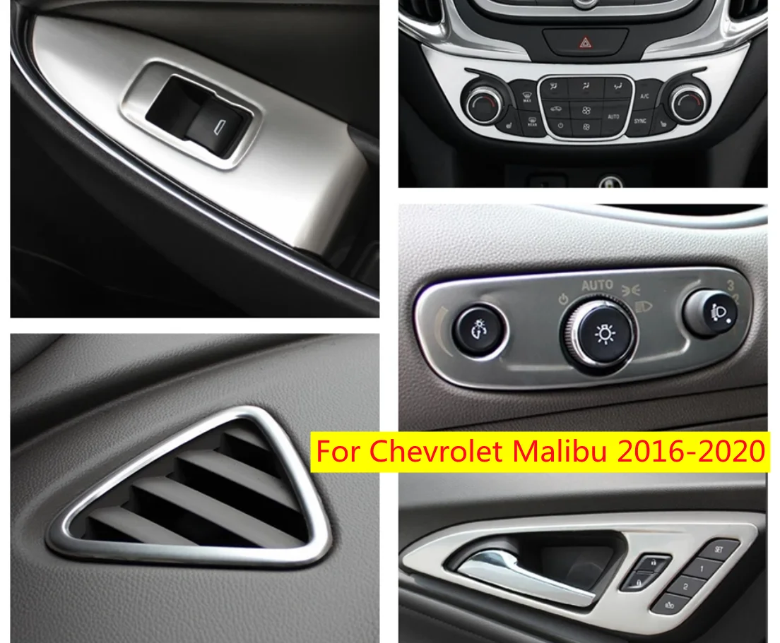 For Chevrolet Malibu 2016 2020 Accessories Window Lift Button Head