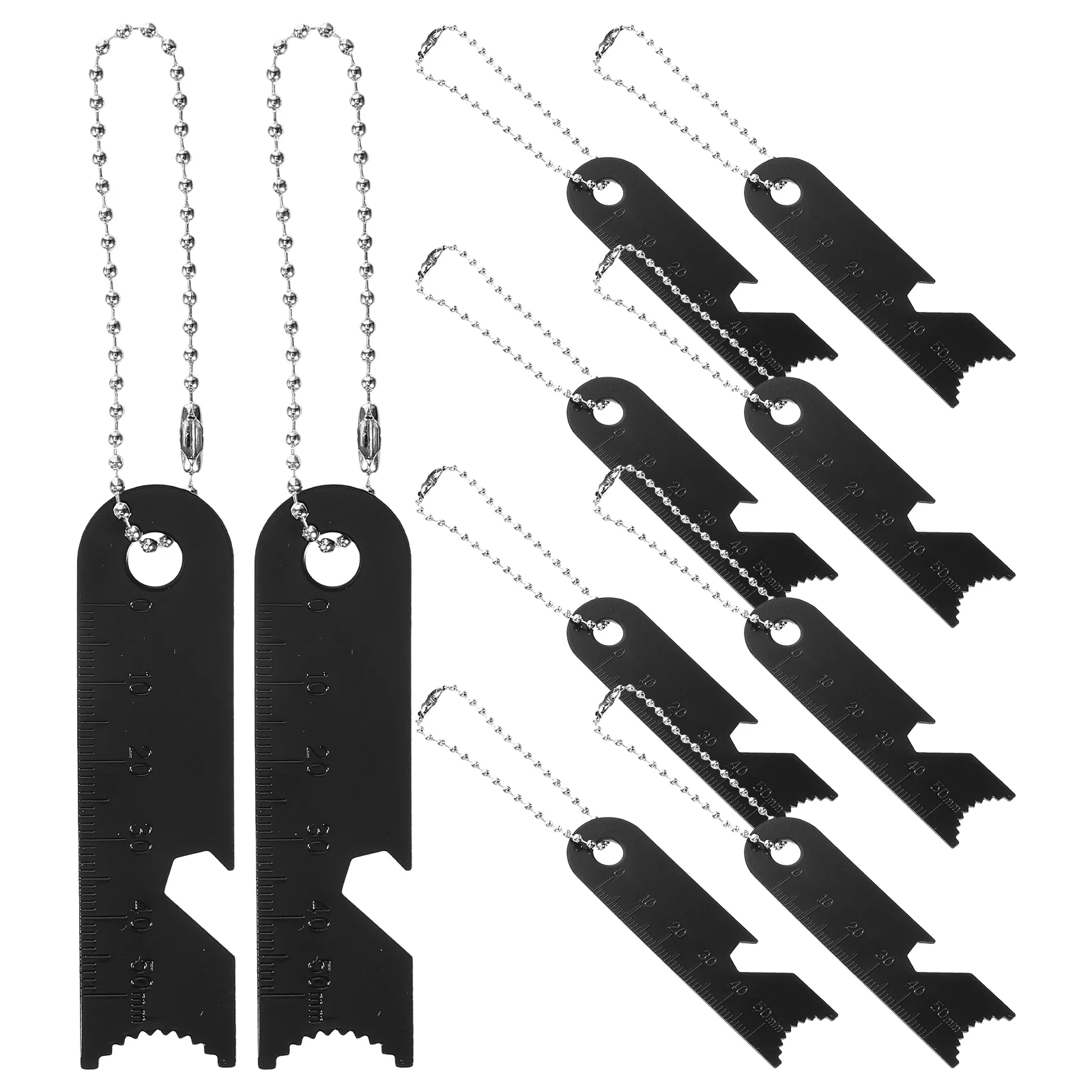 

Camping Hiking Flint Scraper Fire Lighters Flint Stones Drawknives Multi-use Outdoor Rulers Outdoor Survival Tools