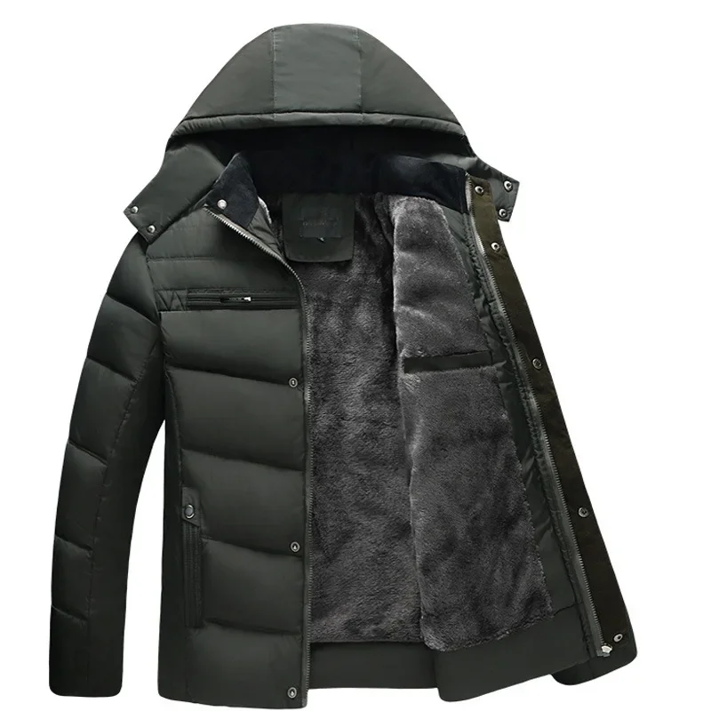 Winter men heating winter cotton coat thick men clothing jacket men heating jacket