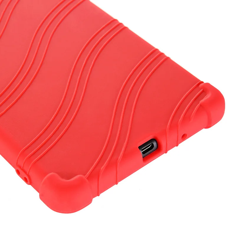 Silicone Back Cover For Lenovo Tab M7 3rd Gen Case Soft Shockproof