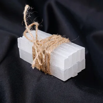 1set Natural Crystal Moroccan Selenite Bar Combination Selenite Plate Selenite Sheet White Quartz Crystal Mineral 1
