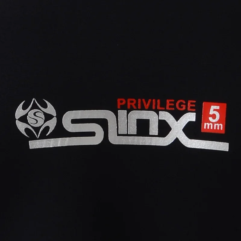 SLINX 두꺼운 다이빙 세트, 5mm 스웨이드 안감, 단열 스플릿 다이빙 세트, 서핑 다이빙 세트 재킷