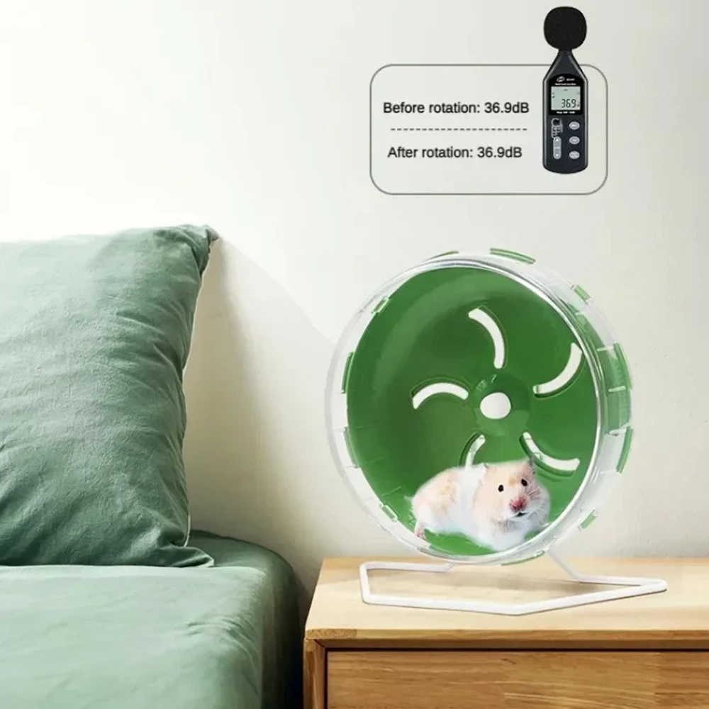 Rat Practical Wheel Hamster Exercise Wheel Smooth Edge Training Mice Silent Jogging Pets Running Hamster Guinea Pig Exercise Toy exercise wheel
