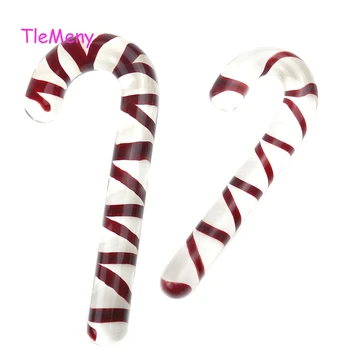 Customized TleMeny Crystal Glass Dildo Anal Wand Candy Cane Anal Massager Anal Stimulation Female Masturbation Anal Butt Plug Adult Sex Toy TleMeny Crystal Glass Dildo Anal Wand Candy Cane Anal Massager Anal Stimulation Female Masturbation Anal Butt