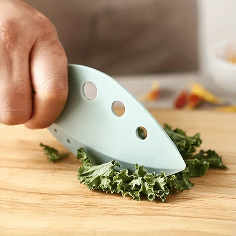 1pc Leaf Peeler, Kitchen Vegetable Leaf Peeler, Kale Beet Kale Thyme Basil Rosemary Plastic Leaf Peeler, Leaf Peeler Tools_voghion.com