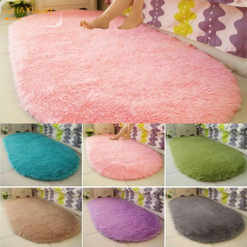 

Fluffy Round Rug Carpets for Home Living Room Decor Kids Room Long Plush Rugs for Bedroom Living Room Decoration Bedroom Decor
