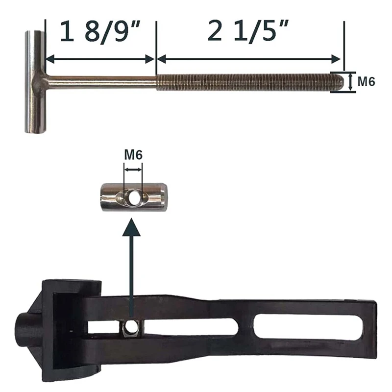 Truck Tonneau Cover Kit Universal Parts For Hard Tri-Fold Tonneau Cover Pickup Truck Cargo Cover Fixing Kit