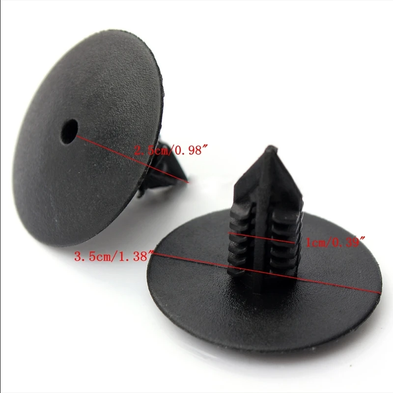 Bumper Panel Fender Retainer Clips Auto Body Shield Car Door Panel Liner Screw Fastener Clip For Renault Clio MK2 Scenic