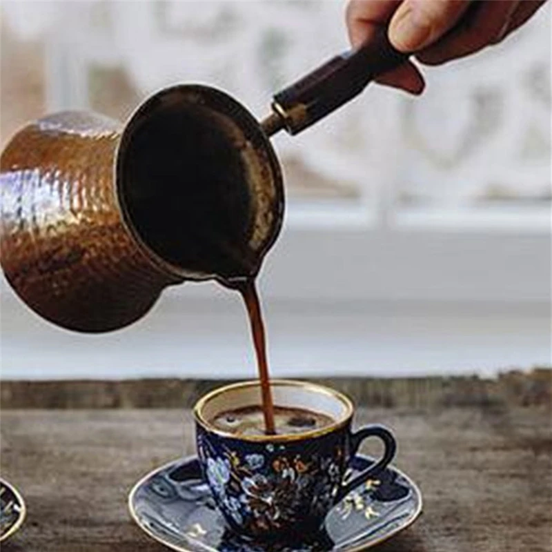 

Coffee size Cevze Turkish coffee pot Turkish copper coffee