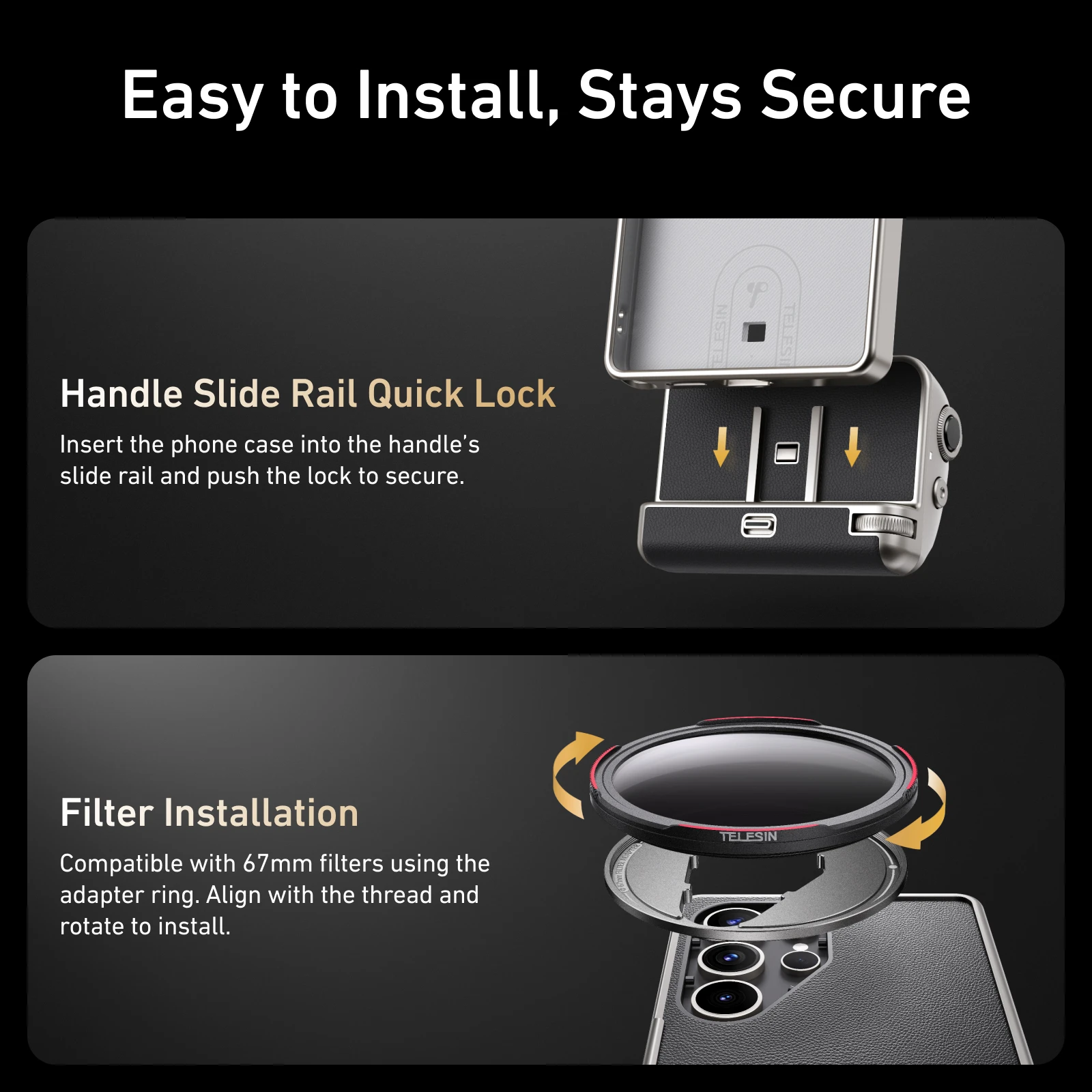 【lanikai】TELESIN MASTER GRIP TELESIN MASTER GRIP for iPhone 17 Pro - メルカリ