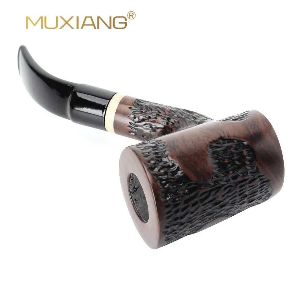 Tobacco Pipe JIBILL Cherrywood Sandalwood 9mm Channel Acrylic Handle