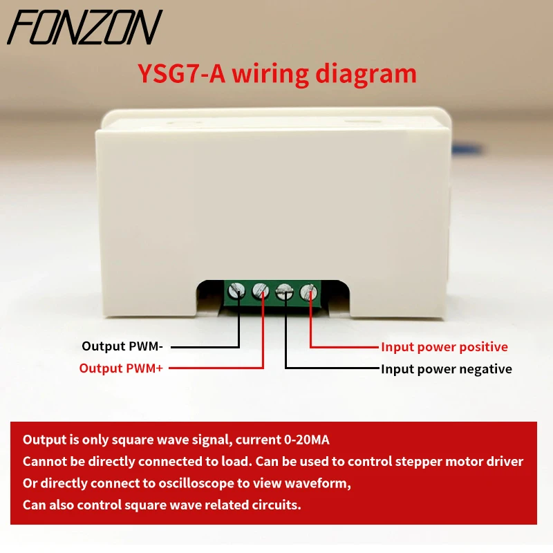 PWM Pulse Signal Generator Speed Controller Rectangular Signal Adjustable Duty Cycle Square Wave Module 1HZ-99.9KHZ Dimmer
