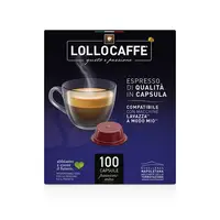 Lollo Coffee Passion Mito, Gold-Arabica Blend-100 капсул, совместимые с бытовыми машинами Lavazza * Мио * — изображение 5