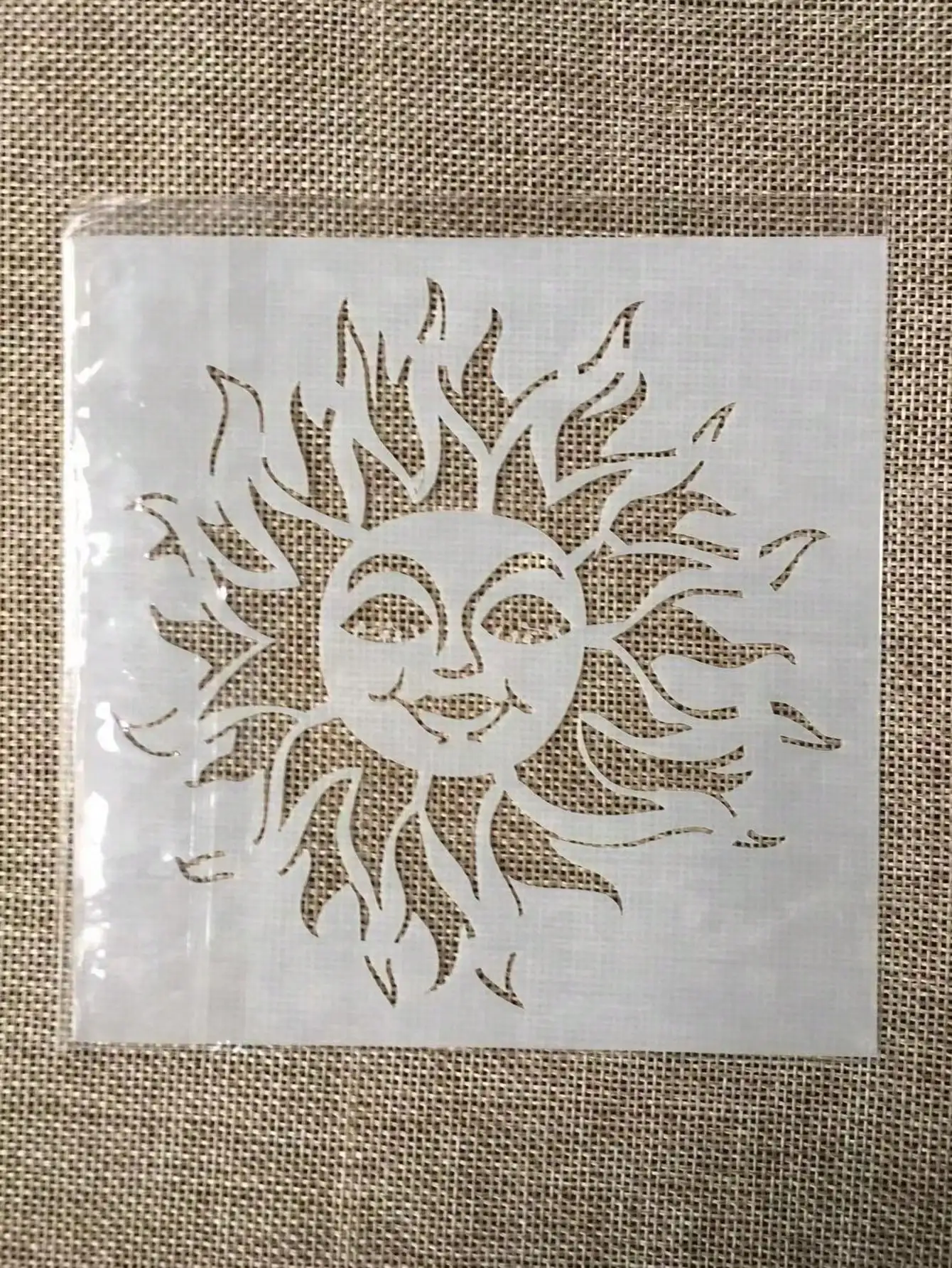 

13cm Cartoon Sun DIY Layering Stencils Wall Painting Scrapbook Coloring Embossing Album Decorative Template