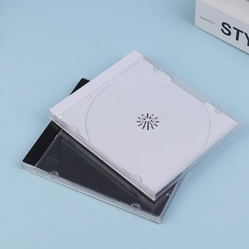 CD Storage Case Transparent Stand Acrylic Holders For CDs DVD Storage Holder Tool