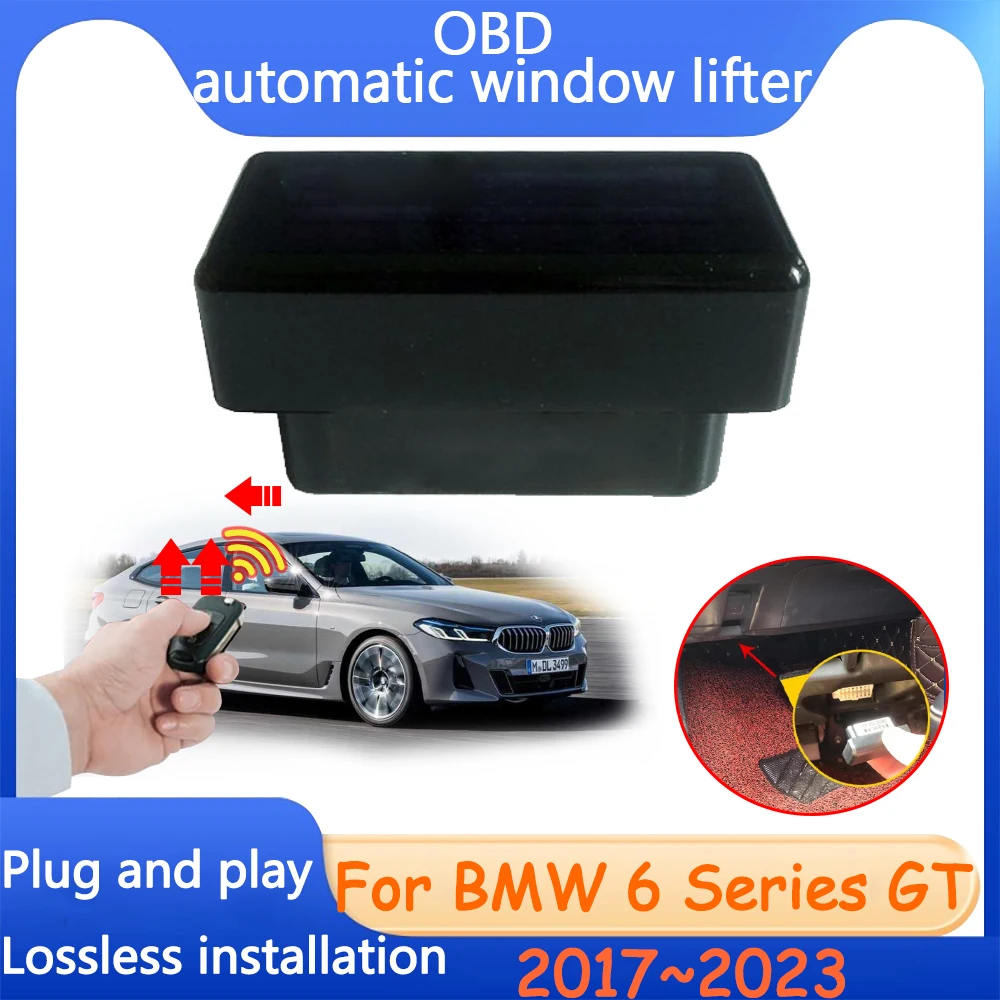 

Оконный подъемник для BMW серий 6 GT G32 2017 ~ 2023, Автомобильный бортовой подъемник, автоматическая Настройка закрытия люка, модификация, антизажимные автомобильные аксессуары