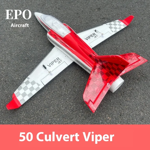 KEPAQI RC PLANE 50 Conduit MM Viper High Speed Jet EPO foam DIY Assembled Remote Control Aircraft Toy Gift for Children 2